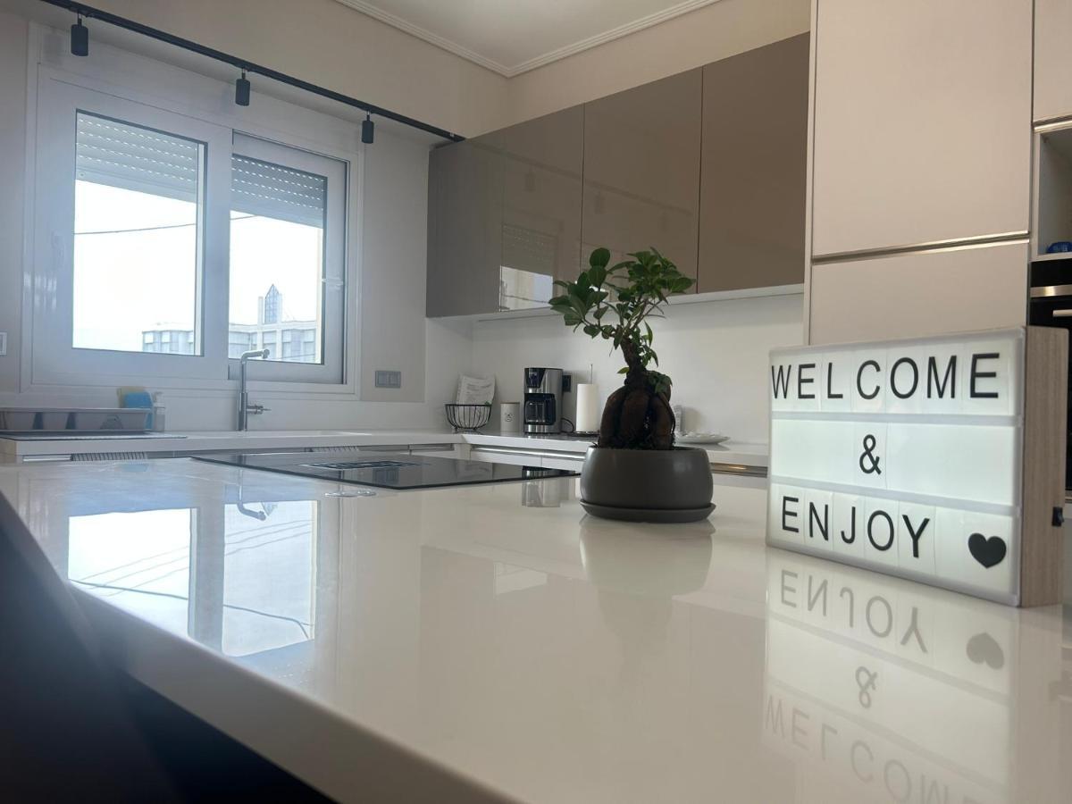 New Minimal Apartment,10' From Athens Airport Spata  Exterior photo