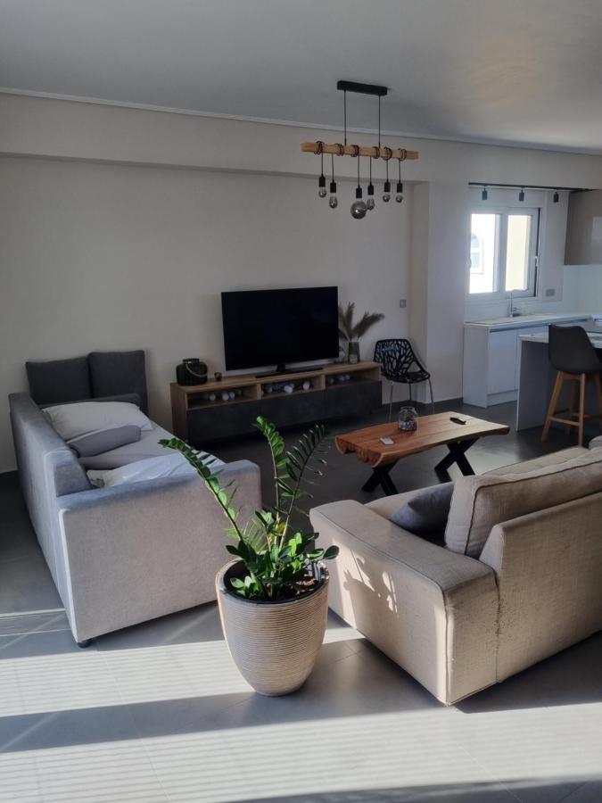New Minimal Apartment,10' From Athens Airport Spata  Exterior photo